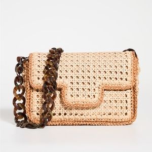 Caterina Bertini Woven Shoulder Bag